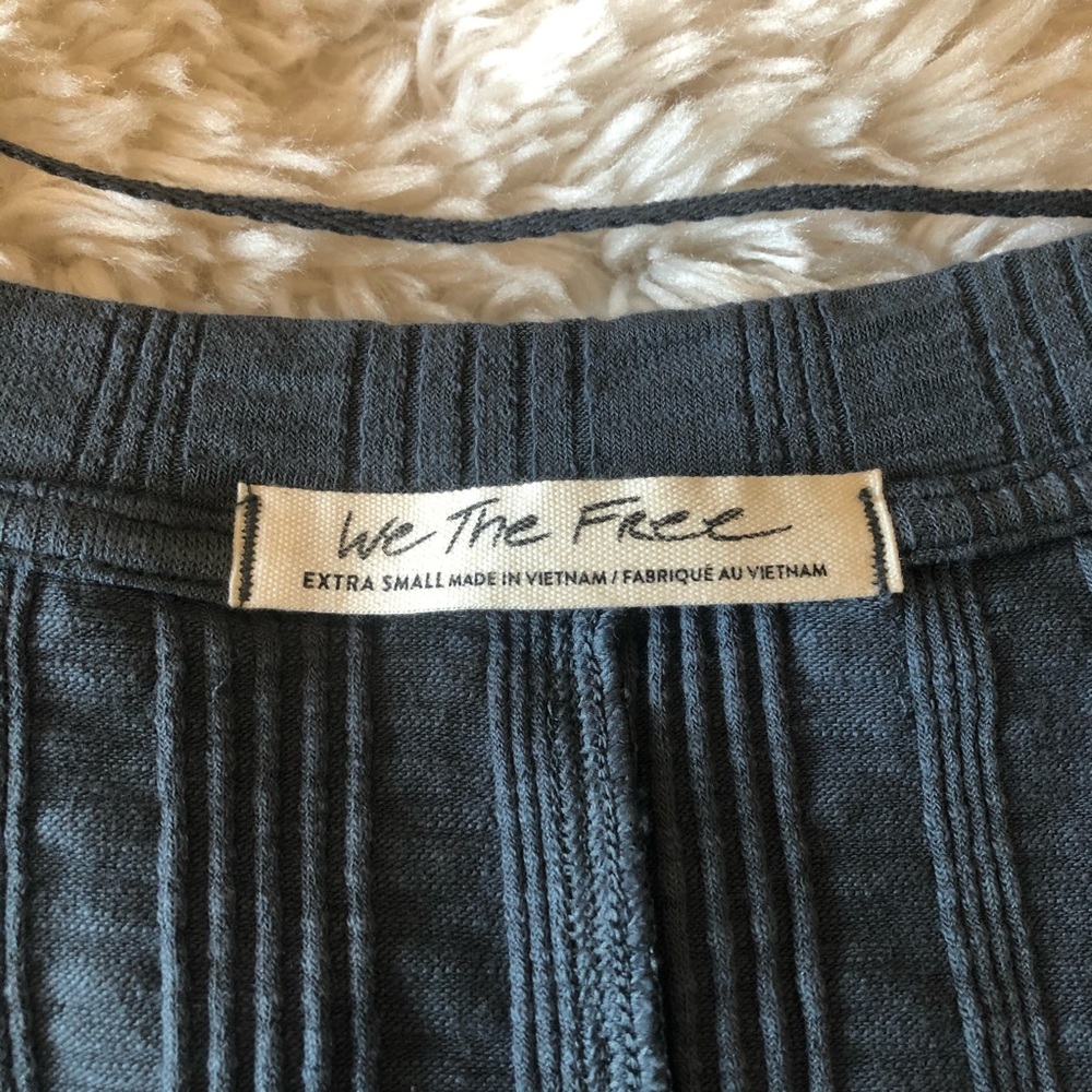 FREE PEOPLE Big Sur Tie Dyed Long Sleeve Tee - Picture 6 of 9